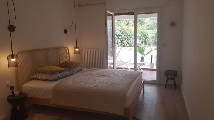 ห้องนอน 1 "Cap K ° NAILLE" พร้อมระเบียง