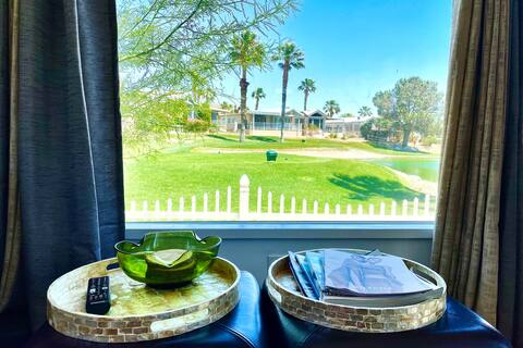 AGES 55 and over only-Tiny Home w Mineral Pool +
