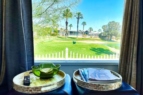 AGES 55 and over only-Tiny Home w Mineral Pool +