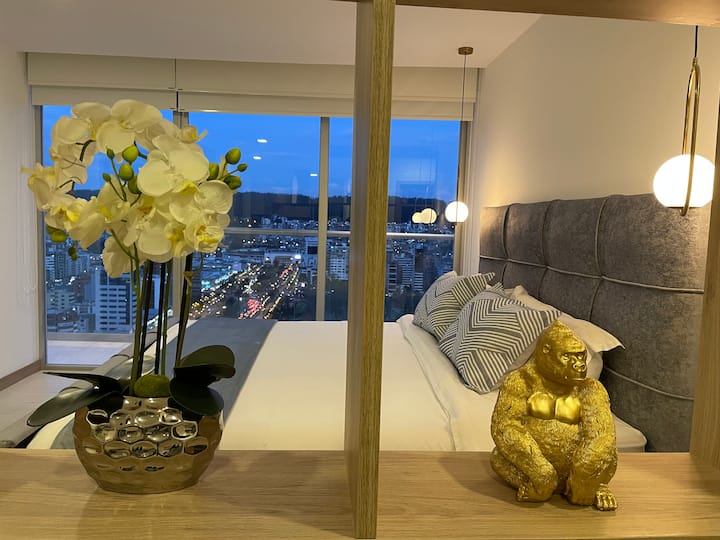 NEW SuiteFloor 21 Carolina Park Views ONE Quito Apartments for Rent