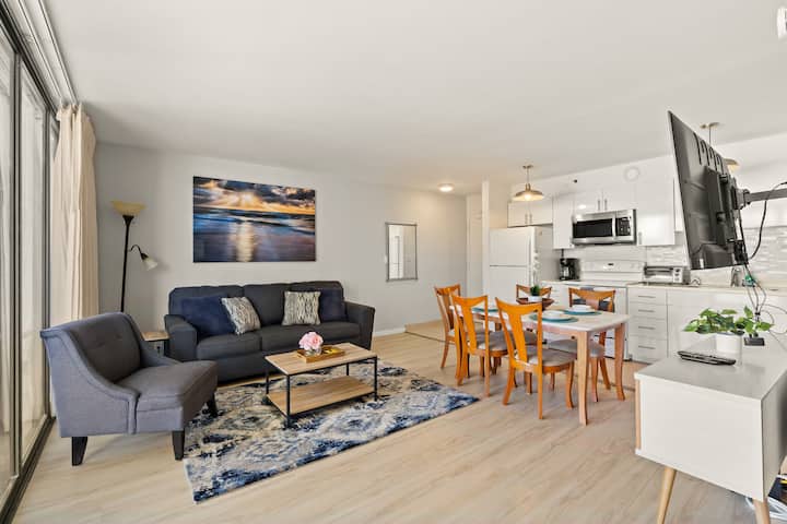Ocean View 16th Fl 1br Condo Free Parking - Honolulu, HI