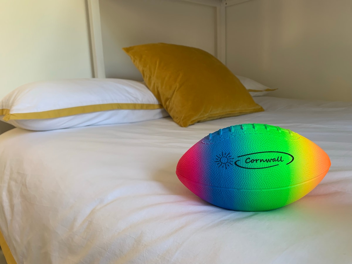 With its comfy modern furnishings, the single storey accommodation is a great retreat for the whole family.