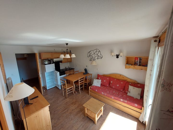 Appt 3☆, 6 Places Aux Pieds Des Pistes D'orcières - Orcières