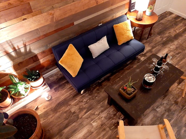 Suite lounge with a sofa bed for your extra guest.