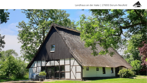 Exclusive country house with wellness area / North Sea