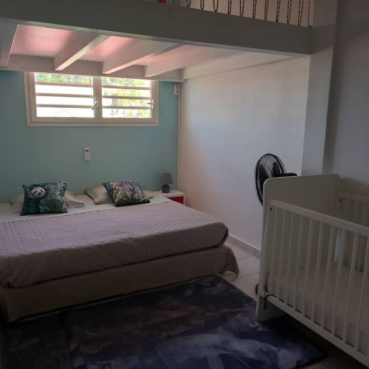 Chambre 2 - Lit Modulable 2 lugares -  2x1 lugar