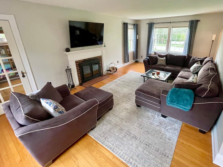 ห้องนั่งเล่น - ที่นั่งสบายๆมากมาย! 