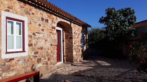 The old path - A cozy stone house near river