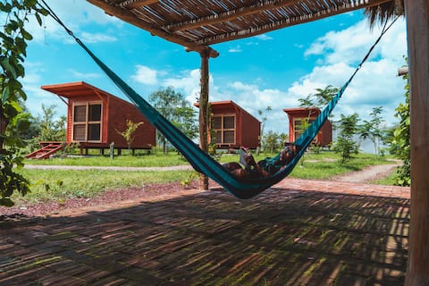 Off-Grid Farm, 6 Cabins + 1 Adobe House + Pool