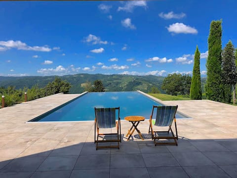 Luxury Home with Stunning Panorama and Bio Pool