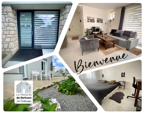 Les Sardinières T3 ground floor, Terrace by the Sea