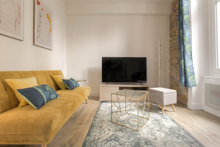 Appartement Rénové Et Calme – Lyon Presqu’île - Parc de Gerland - Lyon