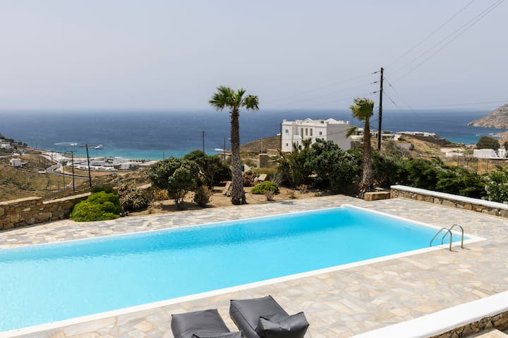 Mykonos 4 bedrooms private Villa in ELIA area!!