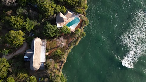 Gorgeous Blue & Turquoise Coastal Kilifi Home