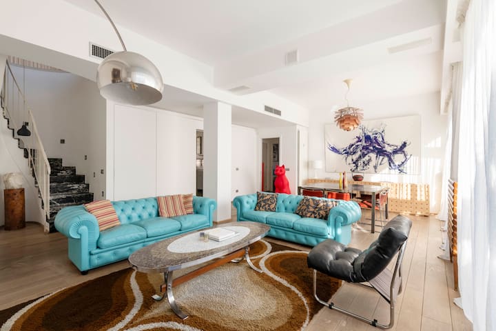 City Design apartment with terrace, modern&stylish