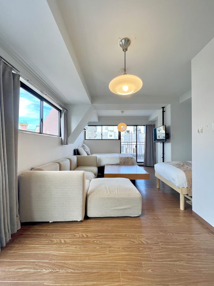 Private Japanese Modern Room In Asakusabashi - Ueno