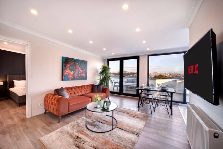 Panoramic view of the Bosphorus 2+1