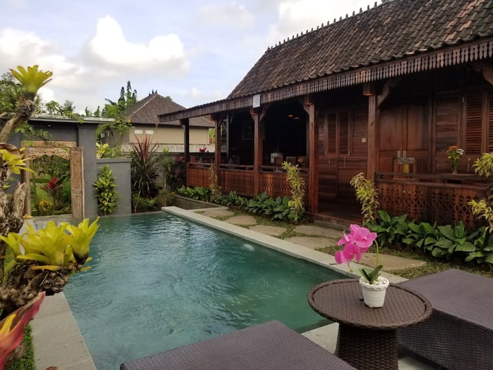 1 Bedroom Wooden Villa In The Middle Of Rice Field - Rumah Kita Kayu - Ubud