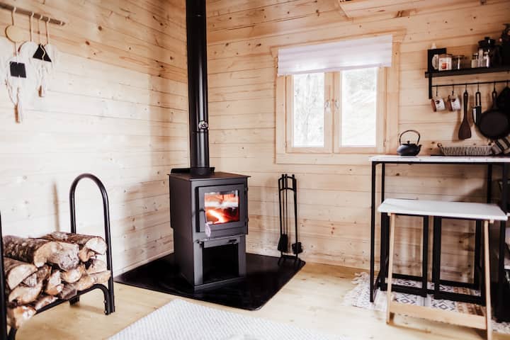 Offgrid Cozy Cabin In The Woods At La Belle Cabane - Hampton