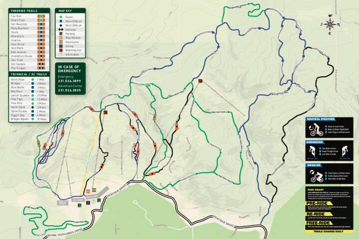 Boyne Mountain Hiking Trail Map Little Traverse Township Vacation Rentals & Homes - Michigan, United States  | Airbnb
