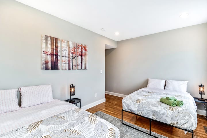 Chumba cha kulala # 5 (Vitanda 2 kamili)