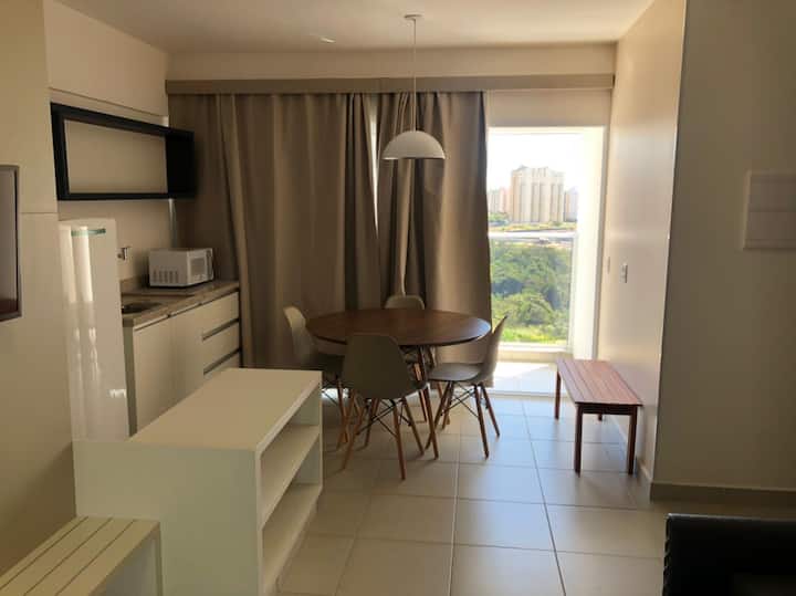 Flat Em Condomínio Com Infraestrutura Completa - Caldas Novas