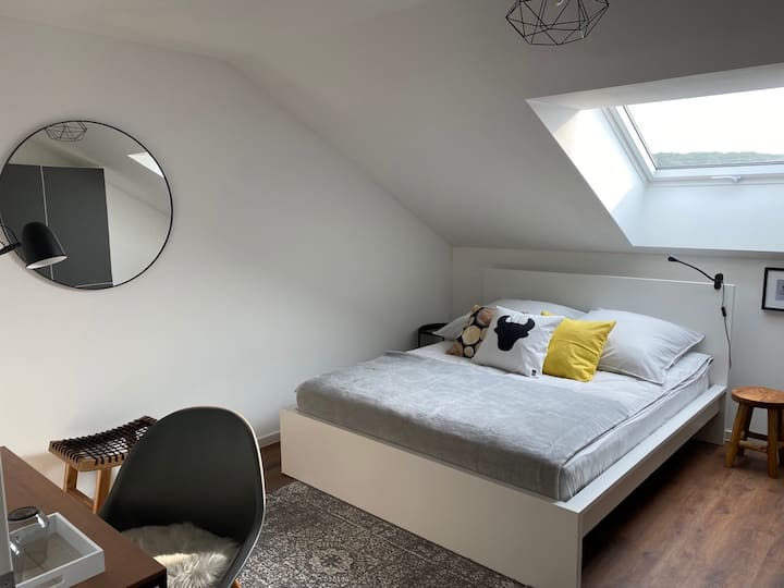 Zvijezda fotografiranja prostorije (16 m2); krevet 1,60 m