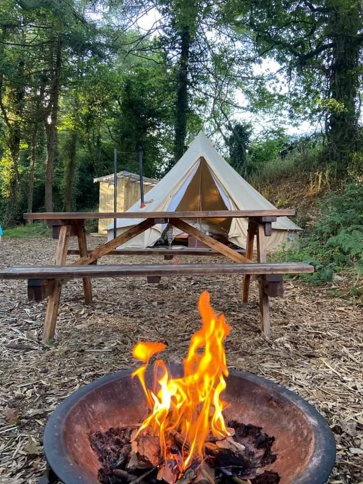 Secluded Woodland Bell Tent in Cornwall Tents for Rent in Quethiock, United Kingdom Airbnb