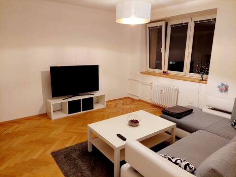 Beautiful and spacious apartment in the center of Pardubice