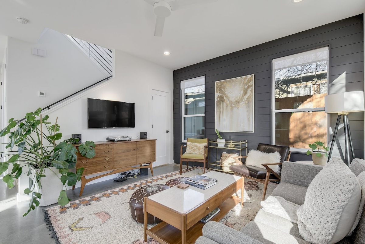 Boho+Modern Oasis |  East ATX, Near Downtown