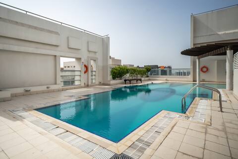 Incredible City Views in Deira 5-min to Airport