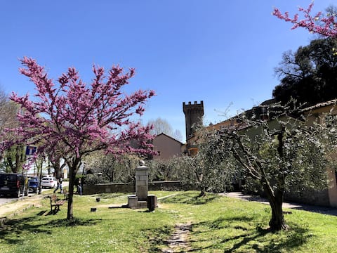 Vicopisano: entire apartment overlooking the Fortress