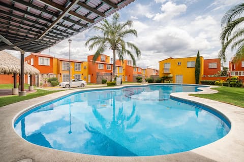 Successful Airbnb property: Casa Mandarina in Emiliano Zapata
