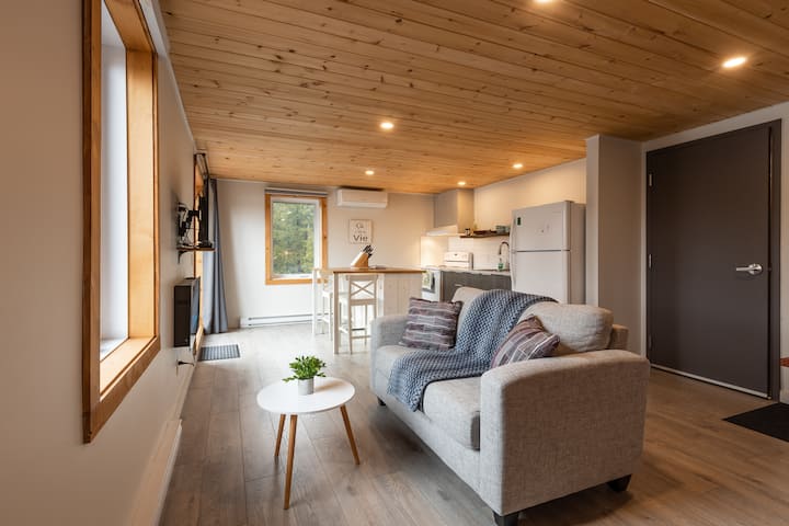 La Sagesse #201 - Cozy Loft Balcon Privé/kayaks - 로헝띠드