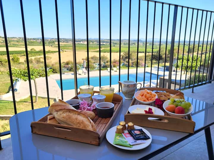 2- Gîte Au Calme Avec Piscine Près De Pézenas - Pézenas