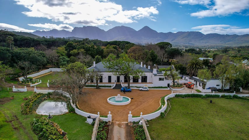 Cape Manor House Family retreats, weddings, events