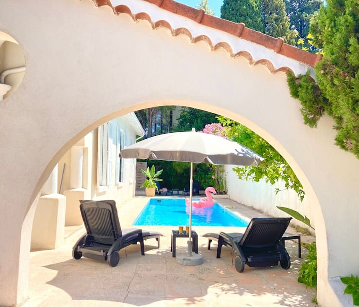 Villa Calme Avec Piscine Privee Proche Croisette - Cannes