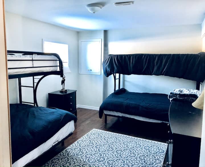 Bedroom # 5 - 2 Bunk beds (twin over full) 