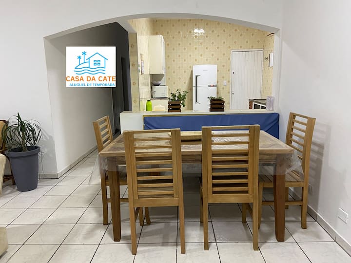 CASA DA CATE- Churras e wifi - 200m from the beach
