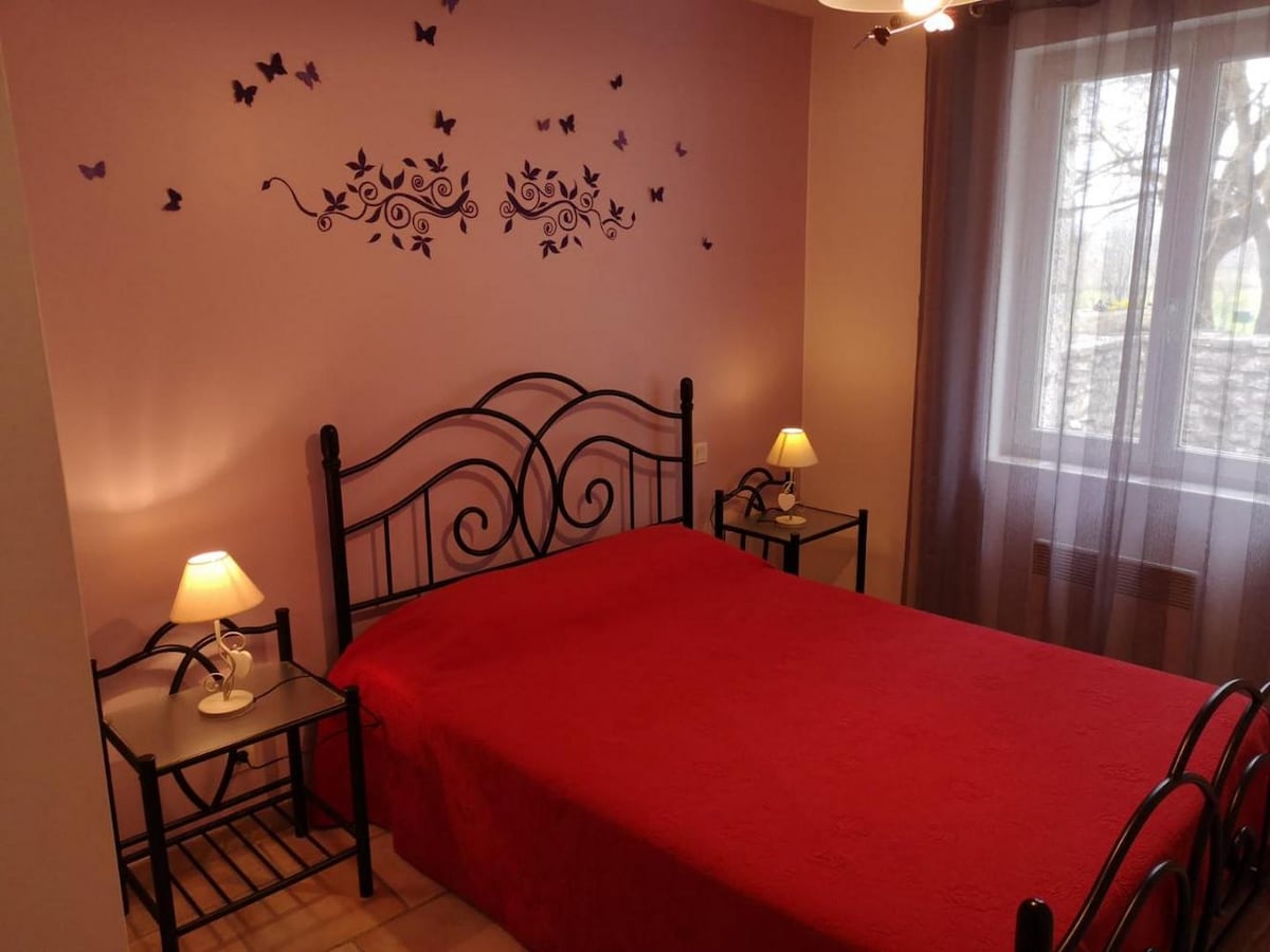 chumba cha kulala no.1 kwenye ghorofa ya chini na kaskazini (kitanda 140): 10 m²