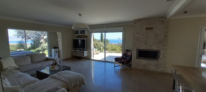 Villa Vue Mer Et Piscine - Fréjus