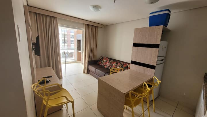 Obývacia izba a kuchyňa v americkom štýle