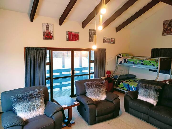 Triple room with private living area and balcony - whole top floor