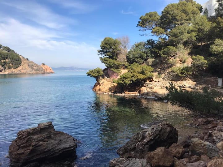 Souterain-studio near the beach of Sa Riera/Begur
