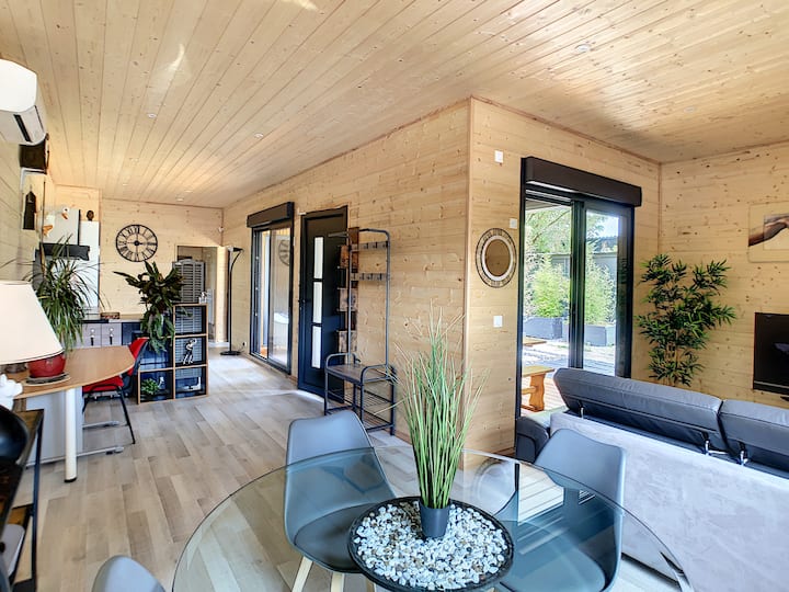 L'oustal De La Mane D'auta, Maison Bois De 2021. - Nailloux