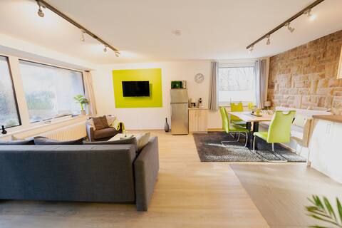 Popular Airbnb listing: Vacation home Beautiful view Vacation apartment Green in Edertal