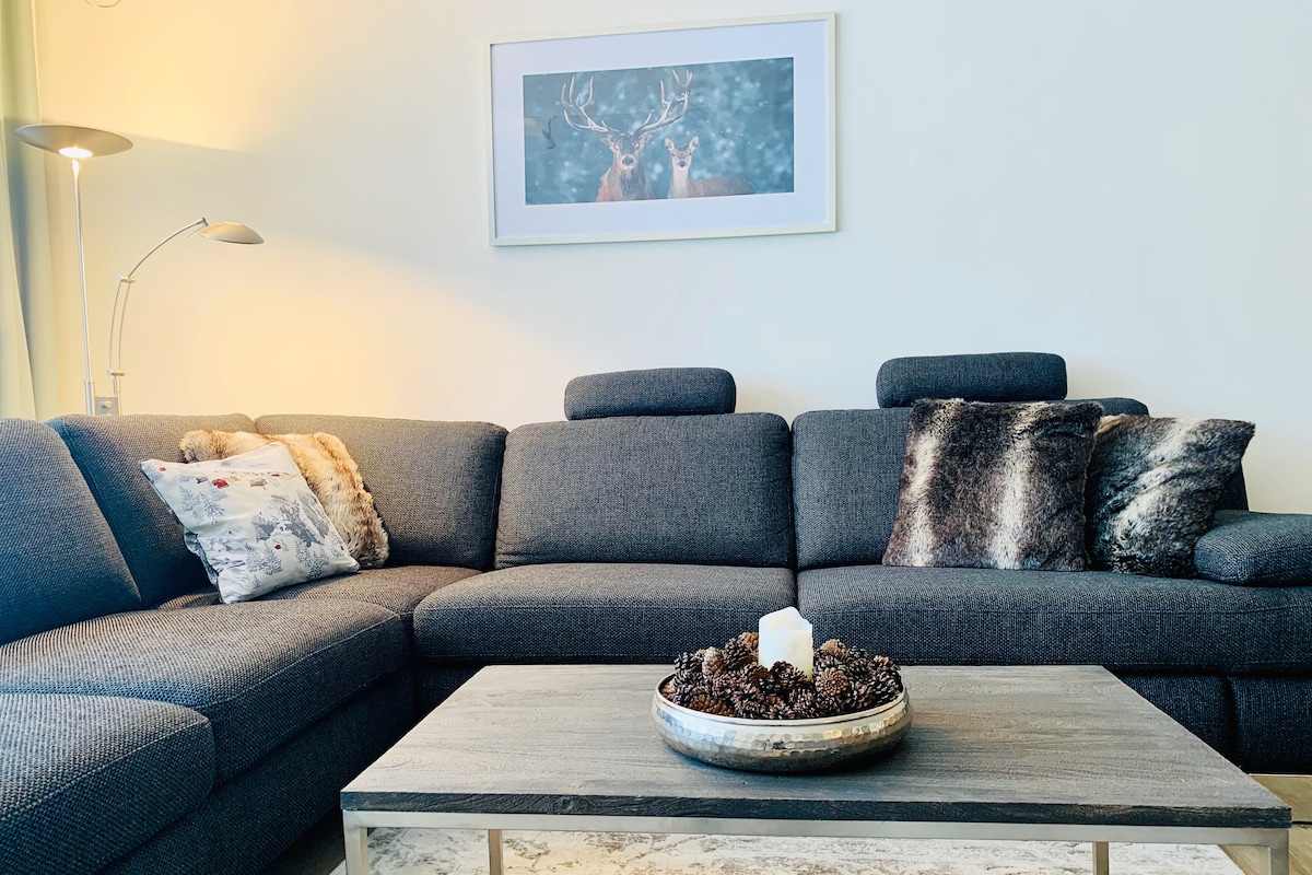 El cómodo sofá cama para la tercera persona 