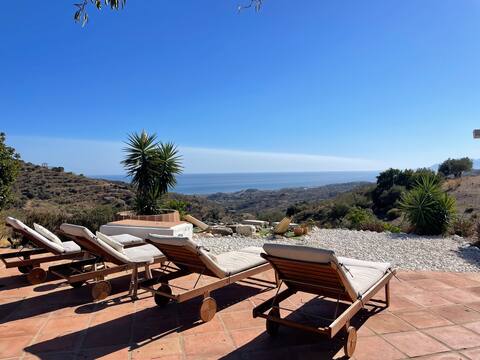 Beautiful Finca and pool. Panoramic sea view