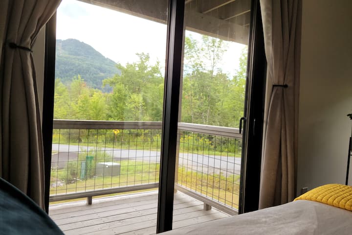 View from bed in the Fern room.