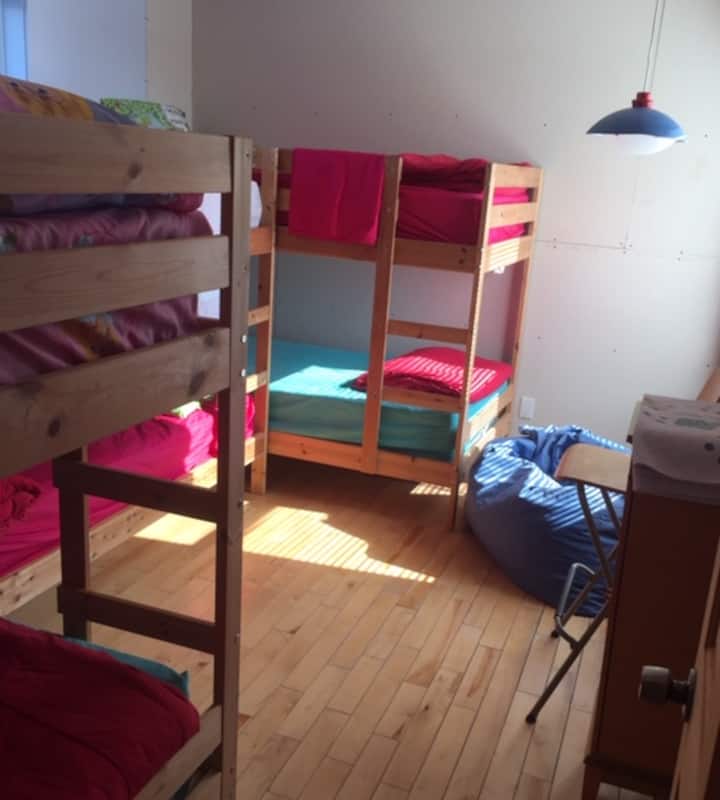 ห้องนอนที่ 5 - เตียงสองชั้น 3 หลัง